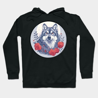 Wolf Love Design Hoodie